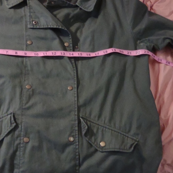 Old Navy Army Jacket xl green summer weight - Picture 9 of 9